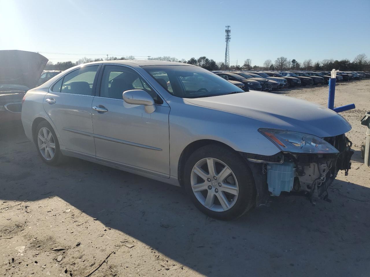 2009 Lexus ES VIN JTHBJ46G392293524 Copart auction photo, front end damage thumbnail 4