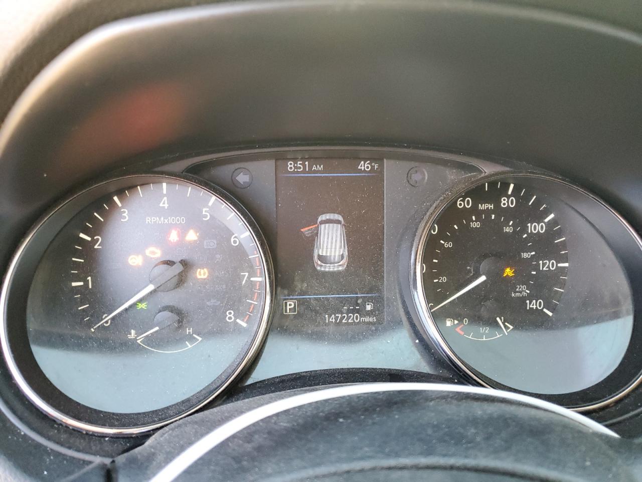 2019 Nissan Rogue VIN JN1BJ1CR5KW333559 Copart auction photo, side / front end damage thumbnail 9