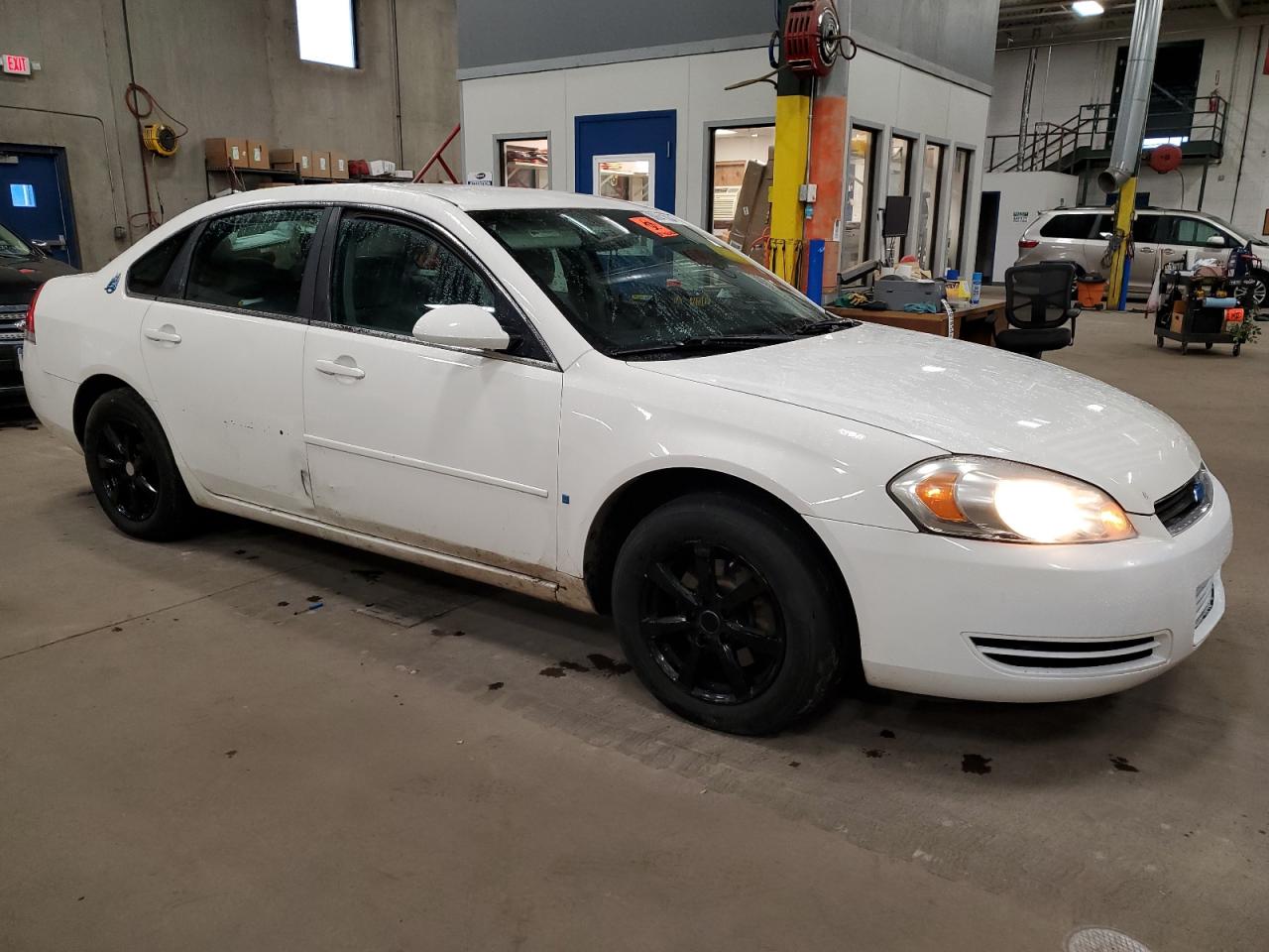 2007 Chevrolet Impala VIN 2G1WB58K079362197 Copart auction photo, vandalism damage thumbnail 4