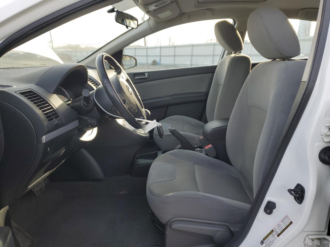 2012 Nissan Sentra VIN 3N1AB6AP3CL760768 Copart auction photo, front end damage thumbnail 7