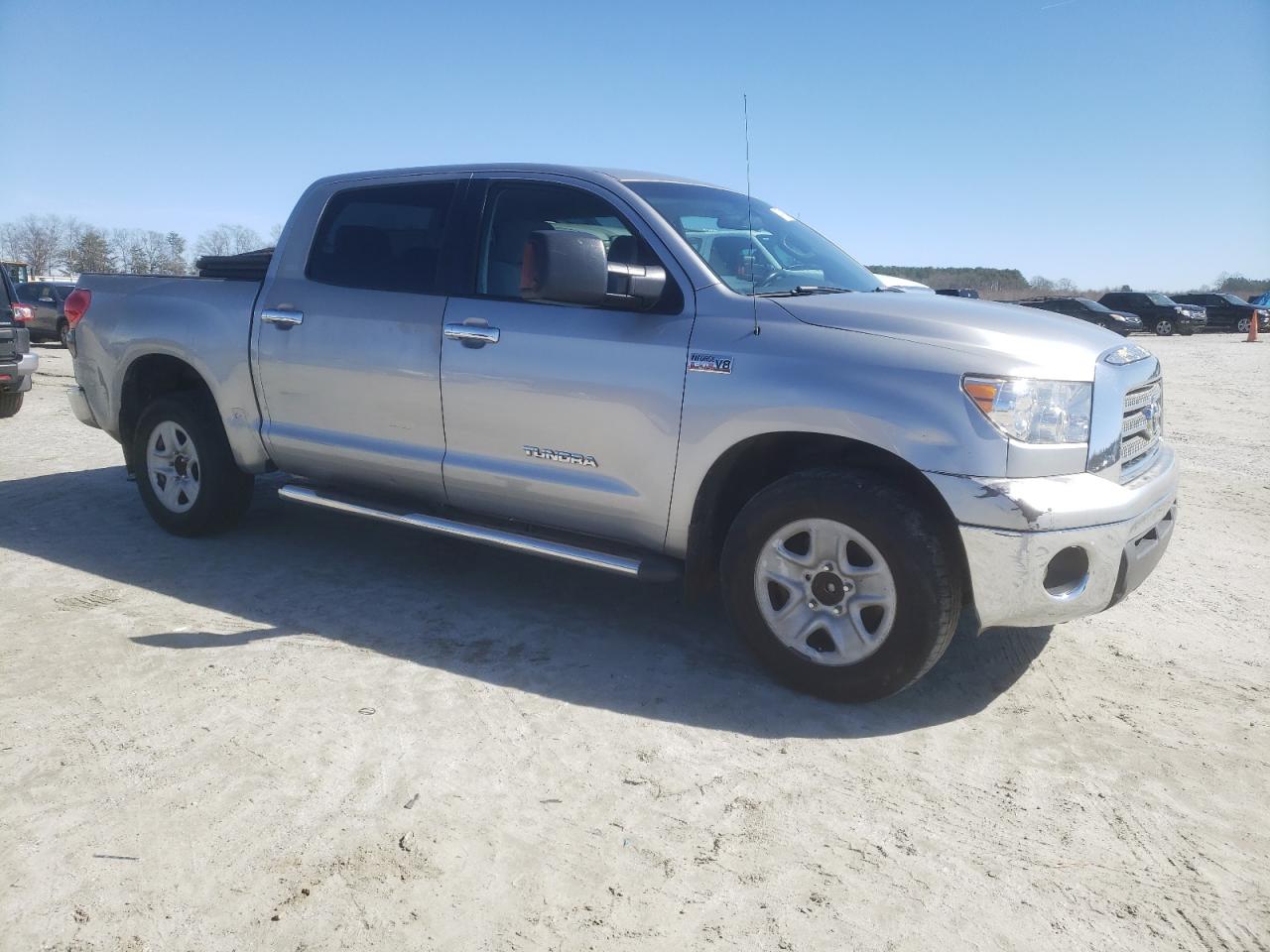 2008 Toyota Tundra VIN 5TFEV54128X041546 Copart auction photo, rear end / minor dent/scratches damage thumbnail 4