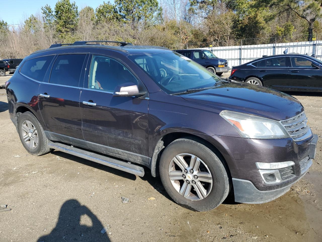 2015 Chevrolet Traverse VIN 1GNKRHKD1FJ286089 Copart auction photo, rear end / minor dent/scratches damage thumbnail 4