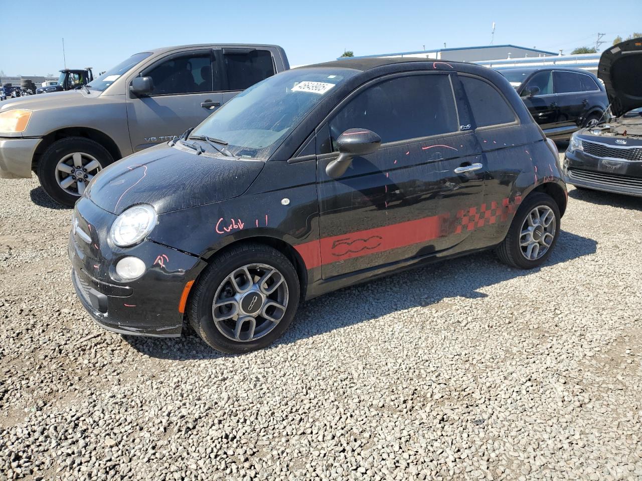 2012 Fiat 500 VIN 3C3CFFDRXCT360685