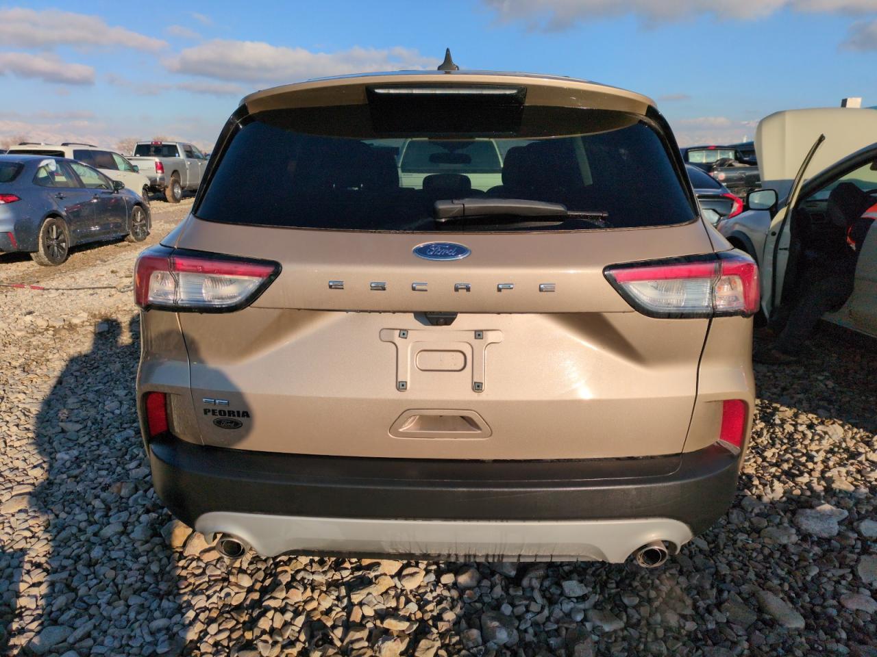 2021 Ford Escape VIN 1FMCU0G61MUA48953 Copart auction photo, undercarriage damage thumbnail 6