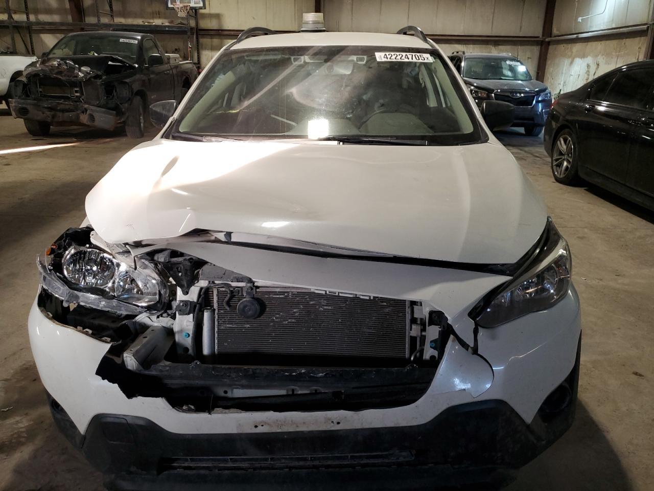2021 Subaru XV VIN JF2GTABC8M8672884 Copart auction photo, front end / minor dent/scratches damage thumbnail 5
