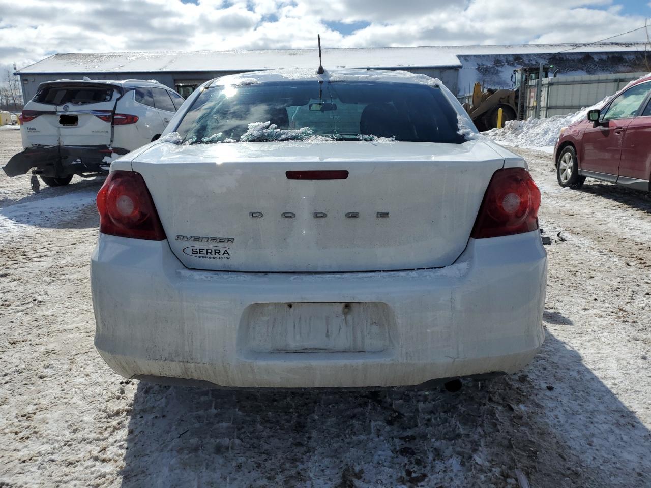 2013 Dodge Avenger VIN 1C3CDZAB4DN530653 Copart auction photo, front end / side damage thumbnail 6