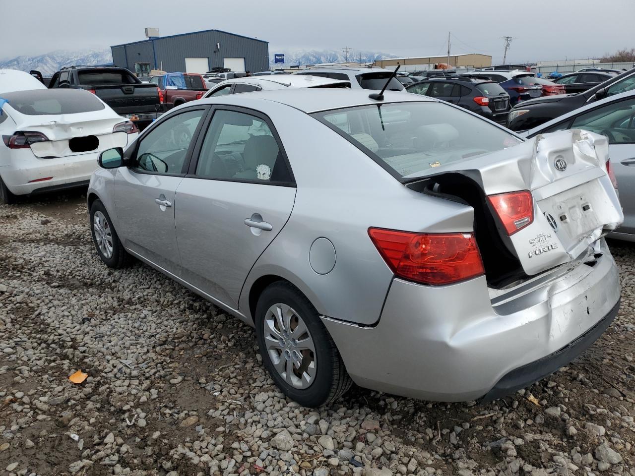 2012 KIA Forte VIN KNAFU4A27C5624484 Copart auction photo, rear end damage thumbnail 2