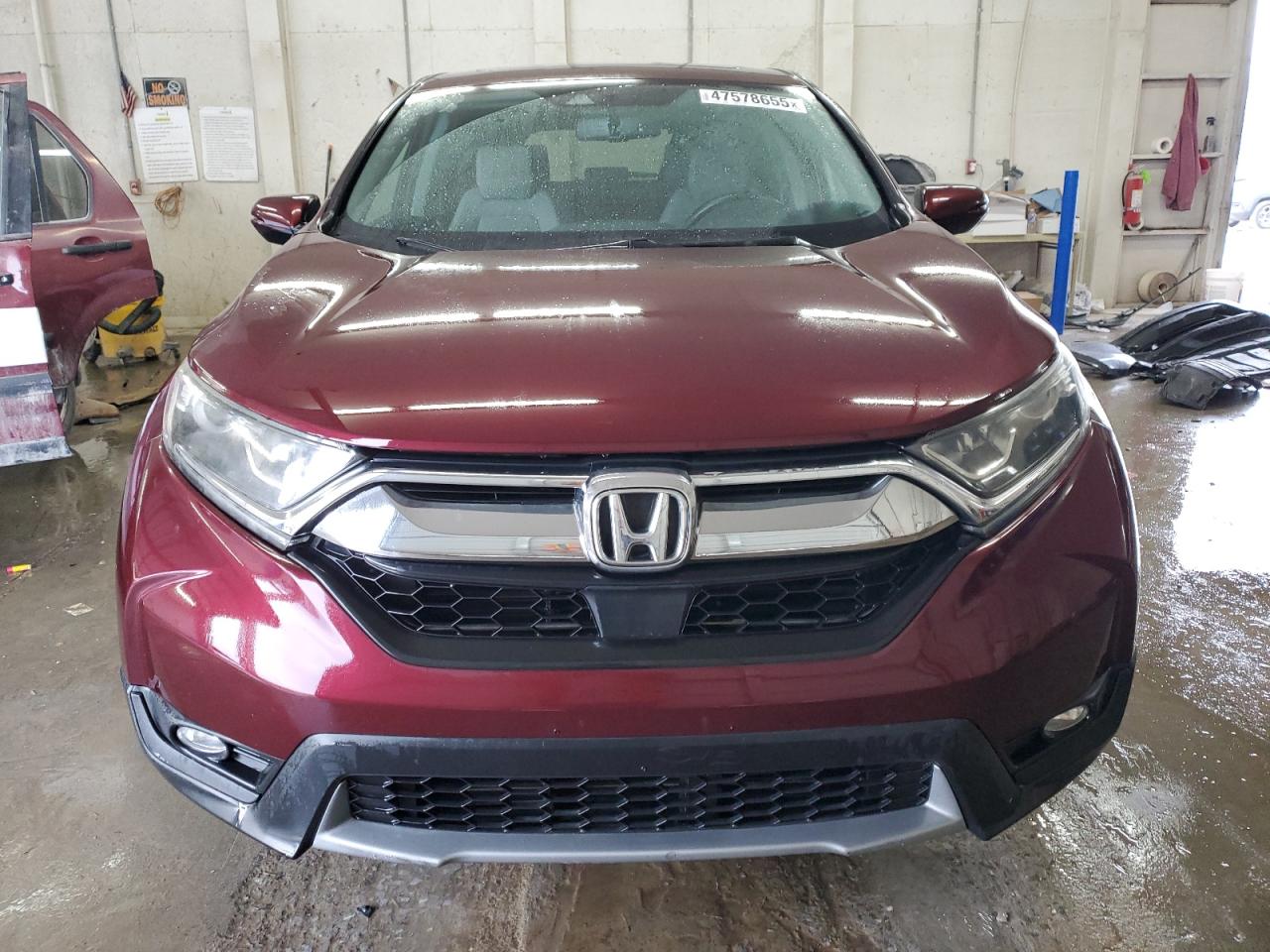 2019 Honda CR-V VIN 7FARW1H86KE011650 Copart auction photo, side damage thumbnail 5