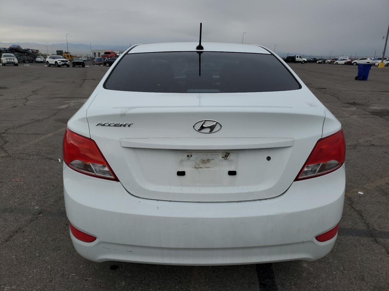 2015 Hyundai Accent VIN KMHCT4AE9FU907316 Copart auction photo, front end damage thumbnail 6