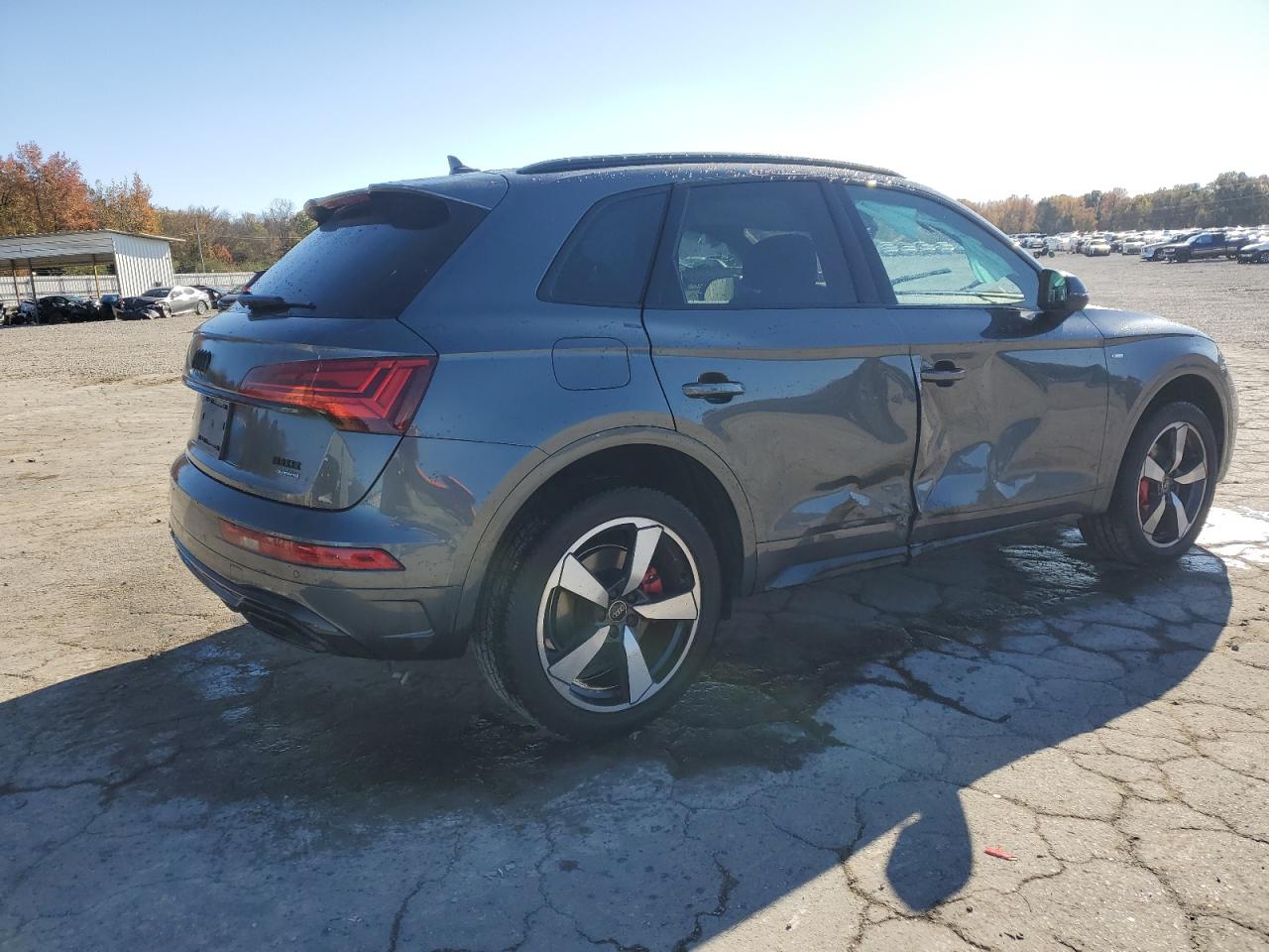 2024 Audi Q5 VIN WA1EAAFY5R2109278 Copart auction photo, side damage thumbnail 3