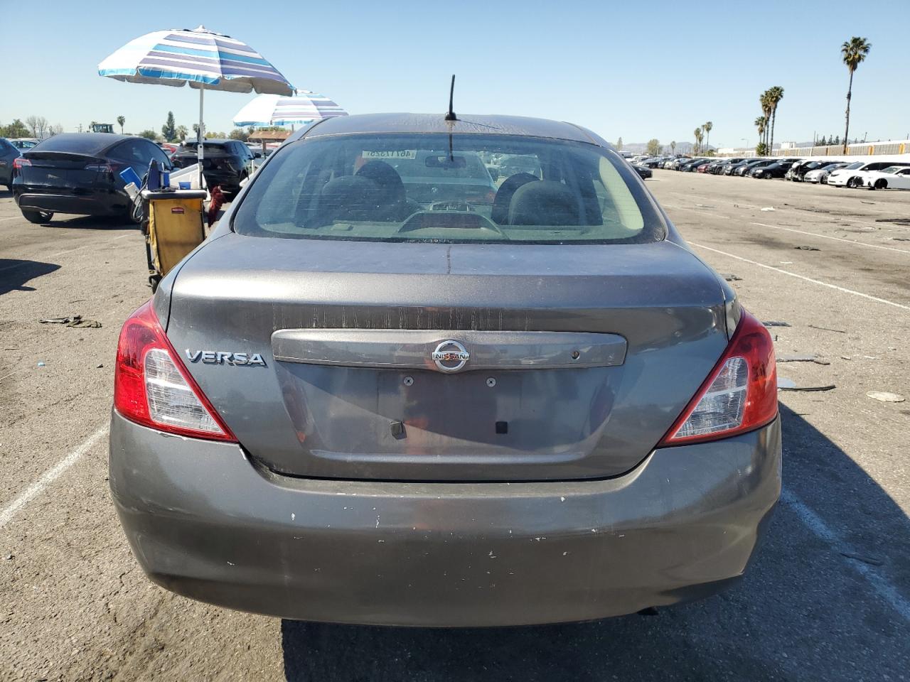 2016 Nissan Versa VIN 3N1CN7AP2GL845175 Copart auction photo, front end damage thumbnail 6