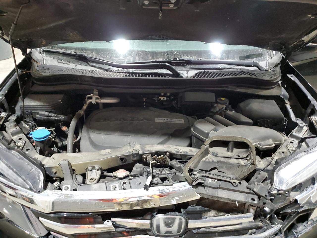 2017 Honda Pilot VIN 5FNYF6H95HB042670 Copart auction photo, front end damage thumbnail 13