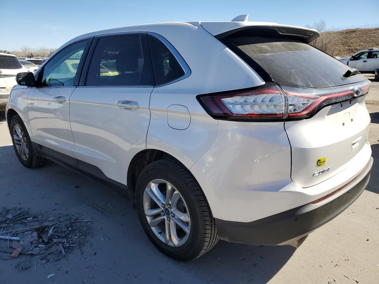 2017 Ford Edge VIN 2FMPK3J85HBB27850 Copart auction photo, front end damage thumbnail 2