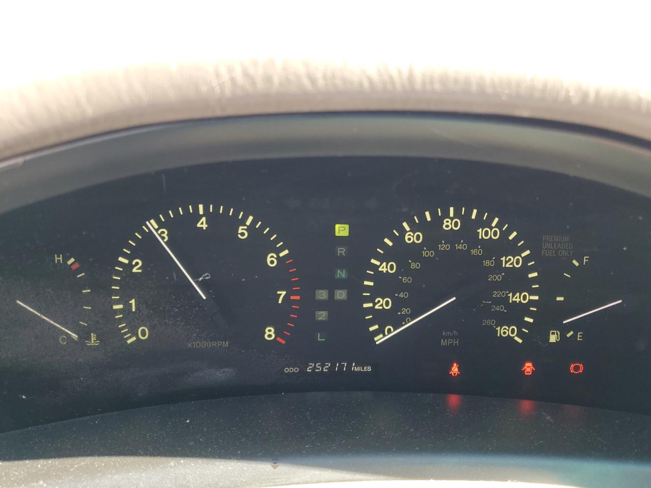 1997 Lexus LS VIN JT8BH28F2V0096905 Copart auction photo, side / front end damage thumbnail 9