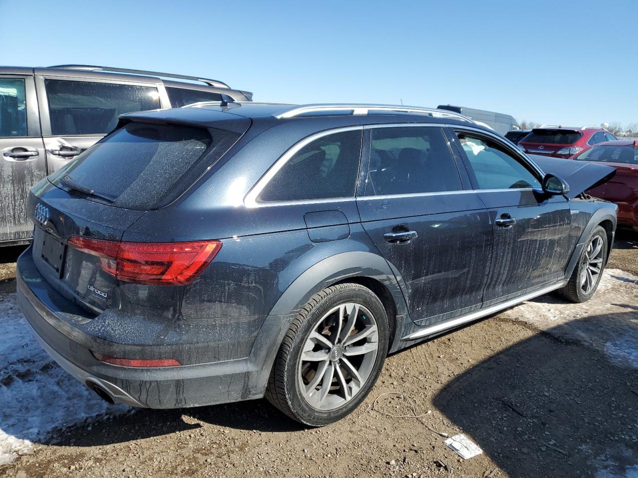 2017 Audi A4 VIN WA18NAF44HA172889 Copart auction photo, front end / minor dent/scratches damage thumbnail 3