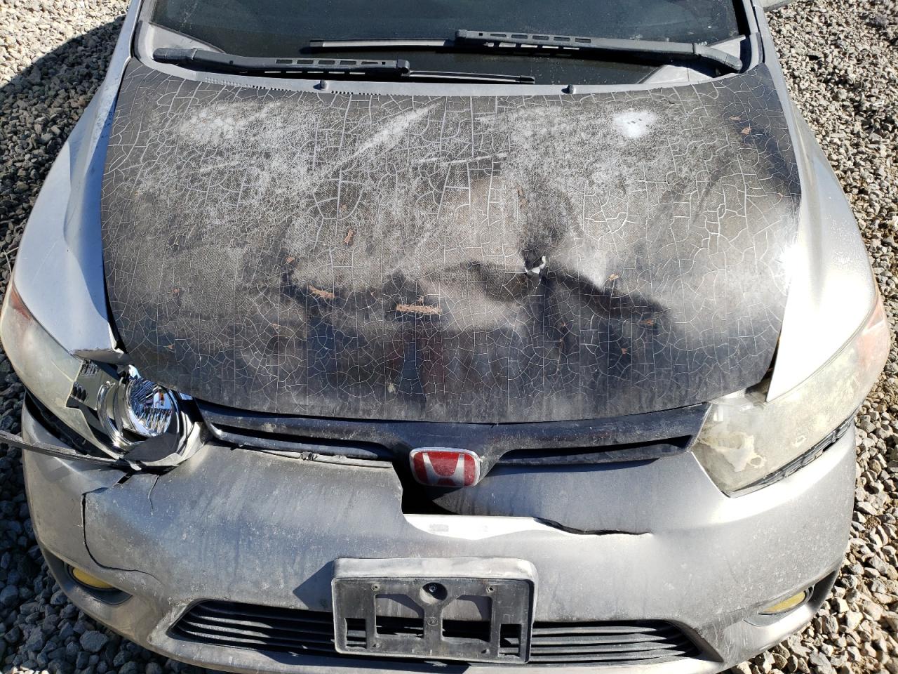 2007 Honda Civic VIN 2HGFG11827H516383 Copart auction photo, front end / minor dent/scratches damage thumbnail 11