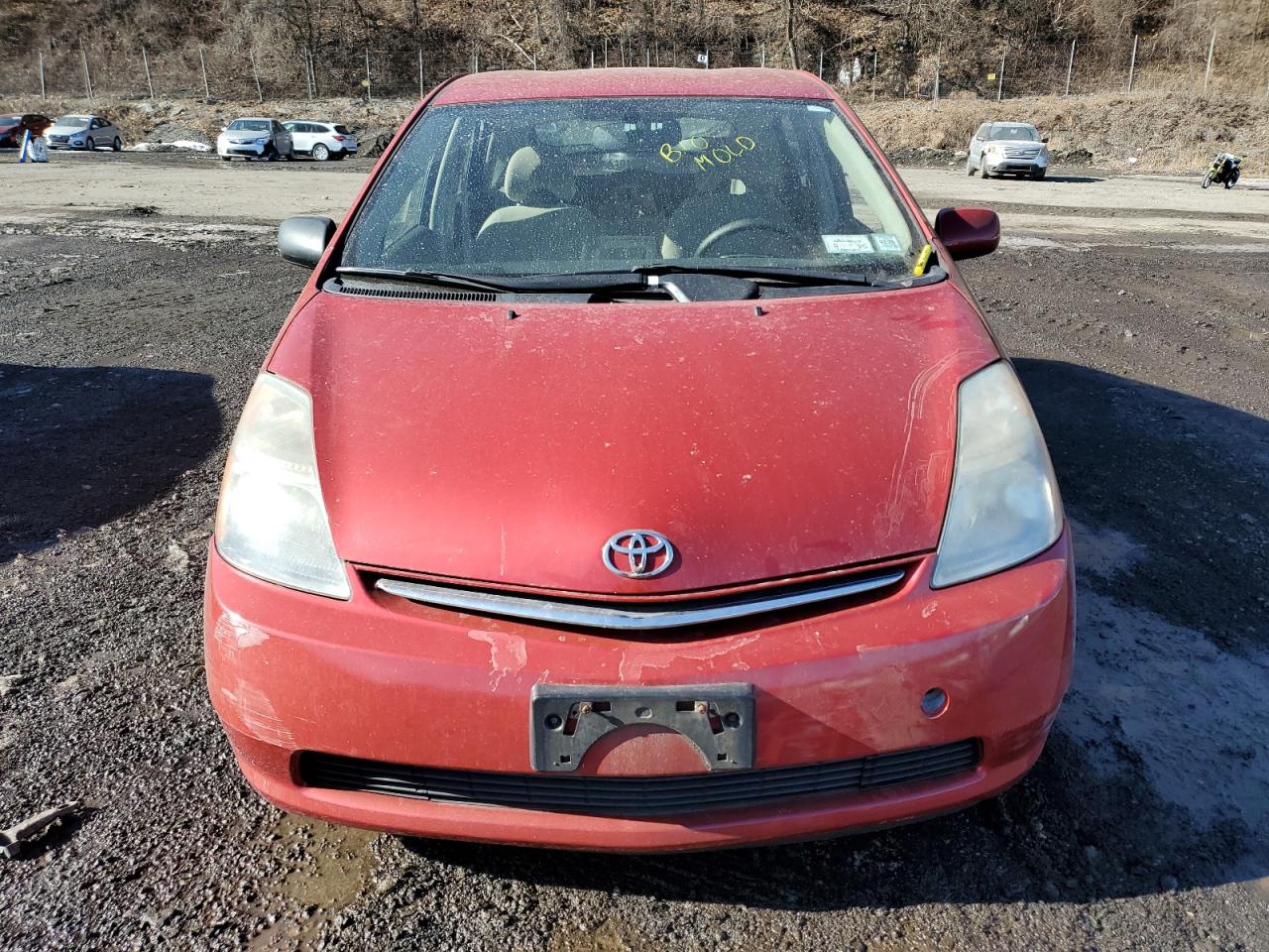 2007 Toyota Prius VIN JTDKB20U173288427 Copart auction photo, side / rear end damage thumbnail 5