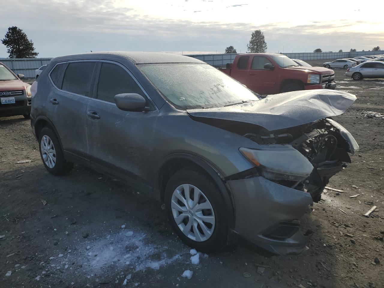 2016 Nissan Rogue VIN 5N1AT2MV1GC735068 Copart auction photo, front end damage thumbnail 4