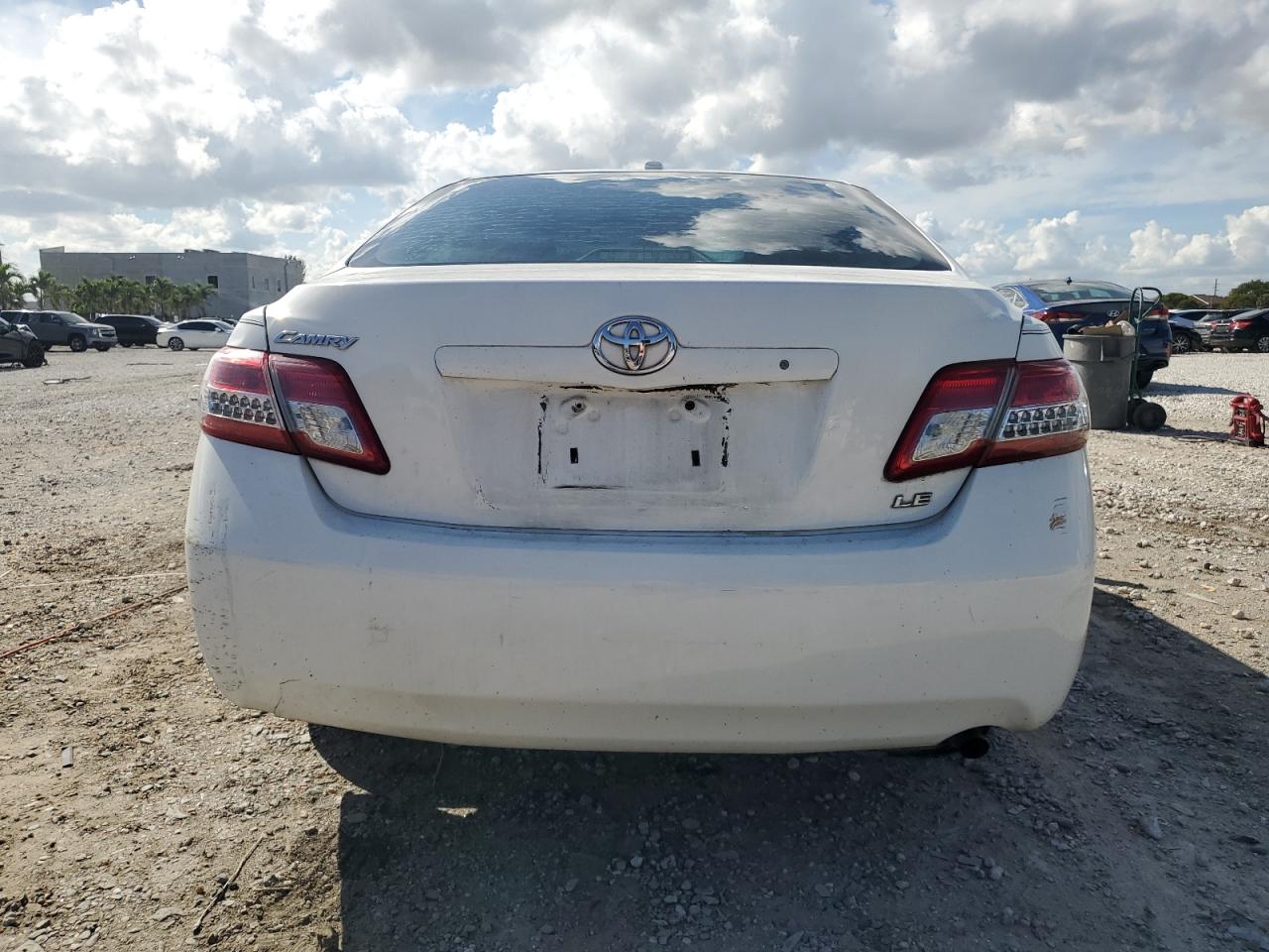 2011 Toyota Camry VIN 4T4BF3EK7BR181534 Copart auction photo, front end / side damage thumbnail 6