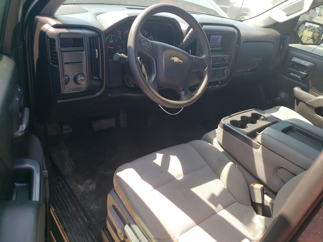 2014 Chevrolet Silverado VIN 1GCNCPEH8EZ371348 Copart auction photo, rear end / front end damage thumbnail 8
