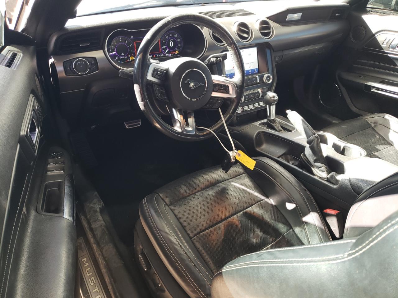 2019 Ford Mustang VIN 1FATP8FF7K5139704 Copart auction photo, front end / side damage thumbnail 8
