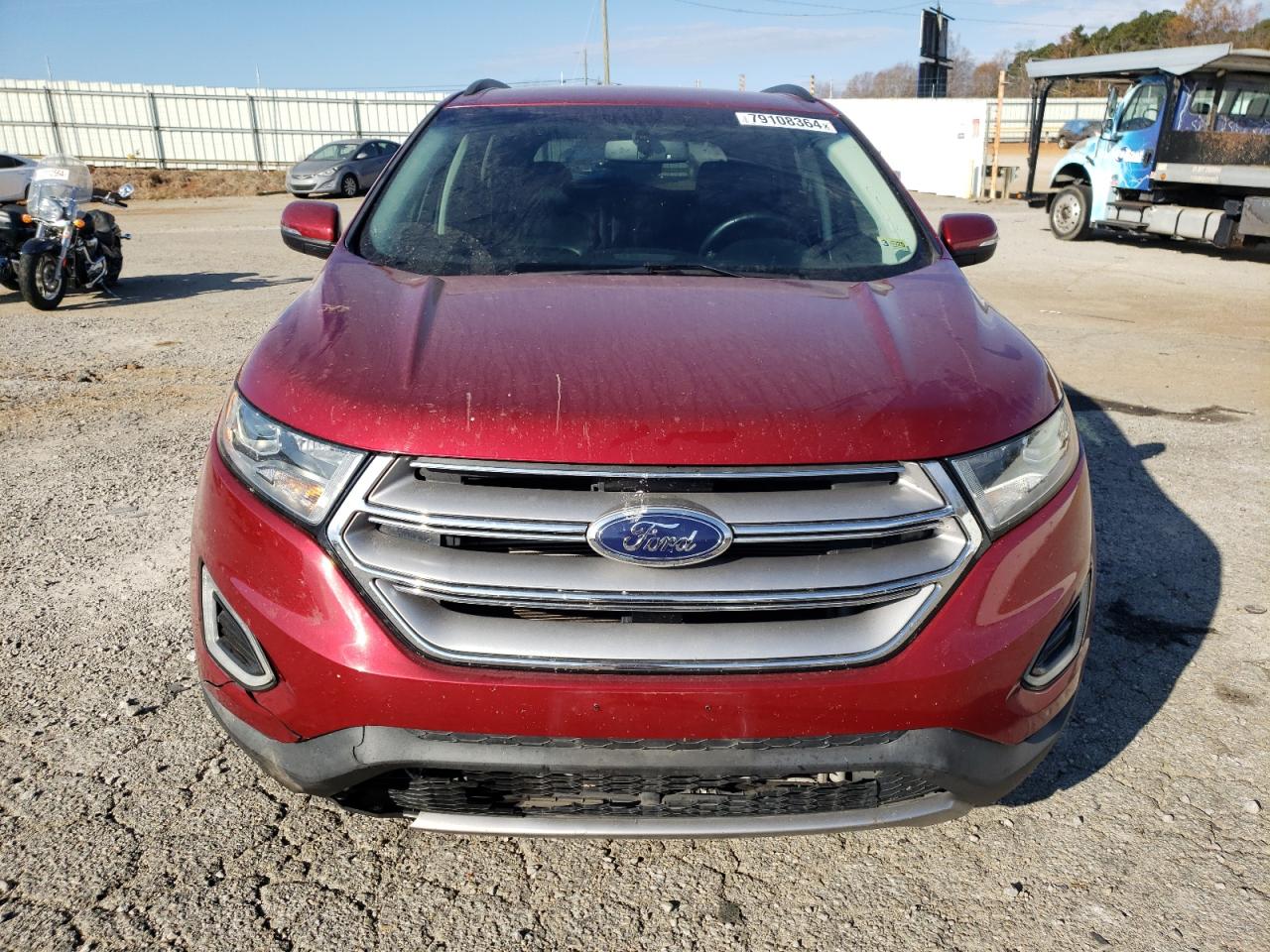 2017 Ford Edge VIN 2FMPK4J82HBB47351 Copart auction photo, front end / minor dent/scratches damage thumbnail 5