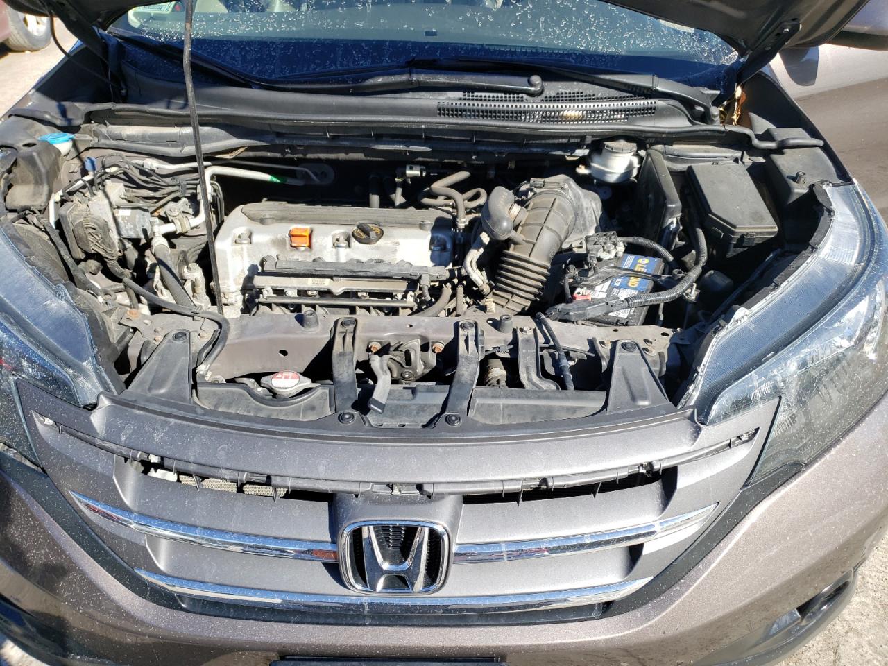 2014 Honda CR-V VIN 2HKRM4H70EH675474 Copart auction photo, side / front end damage thumbnail 13