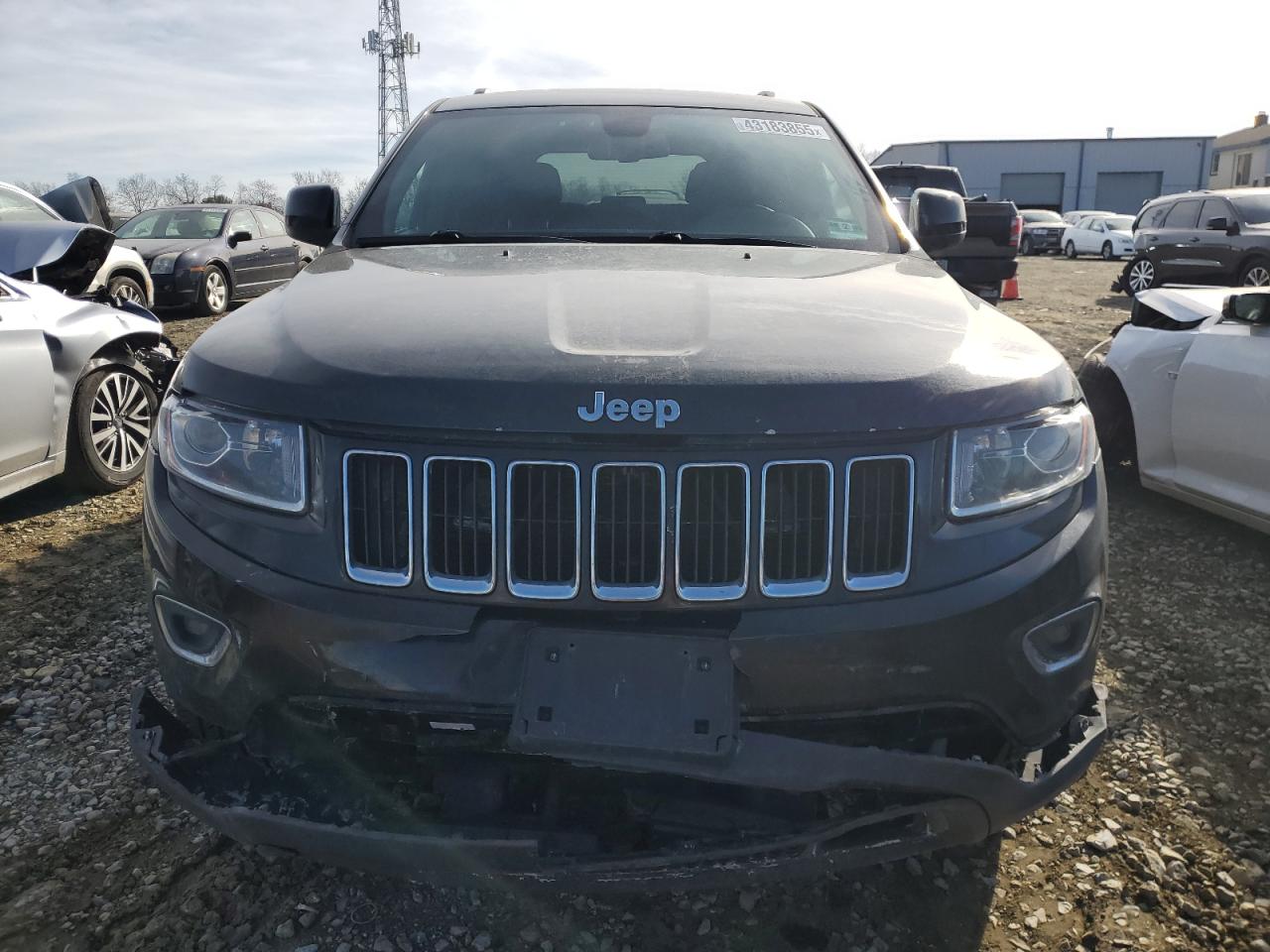 2015 Jeep Grand Cherokee VIN 1C4RJFAG6FC208474 Copart auction photo, rear end damage thumbnail 5