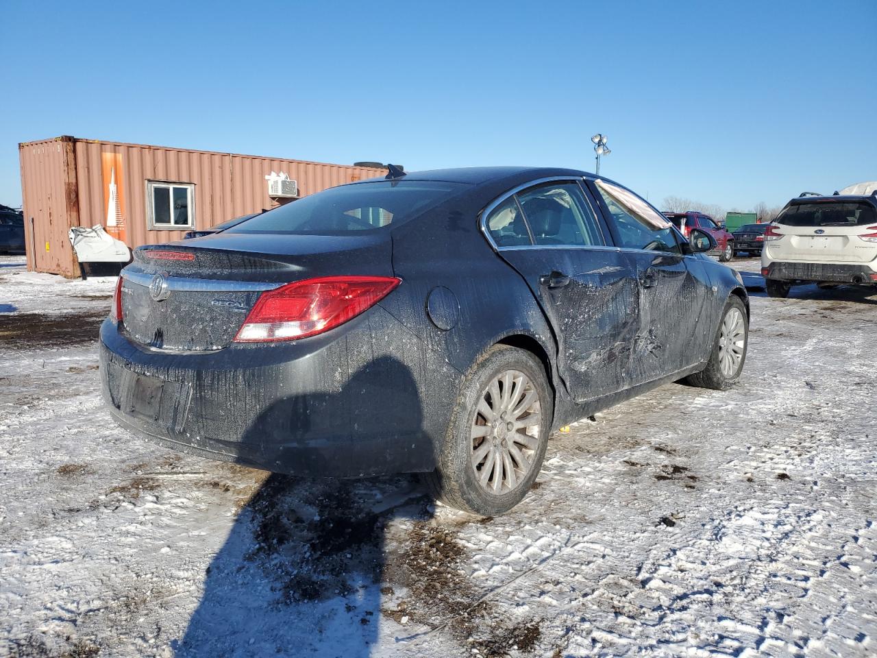 2011 Buick Regal VIN 2G4GP5EC4B9186785 Copart auction photo, side damage thumbnail 3