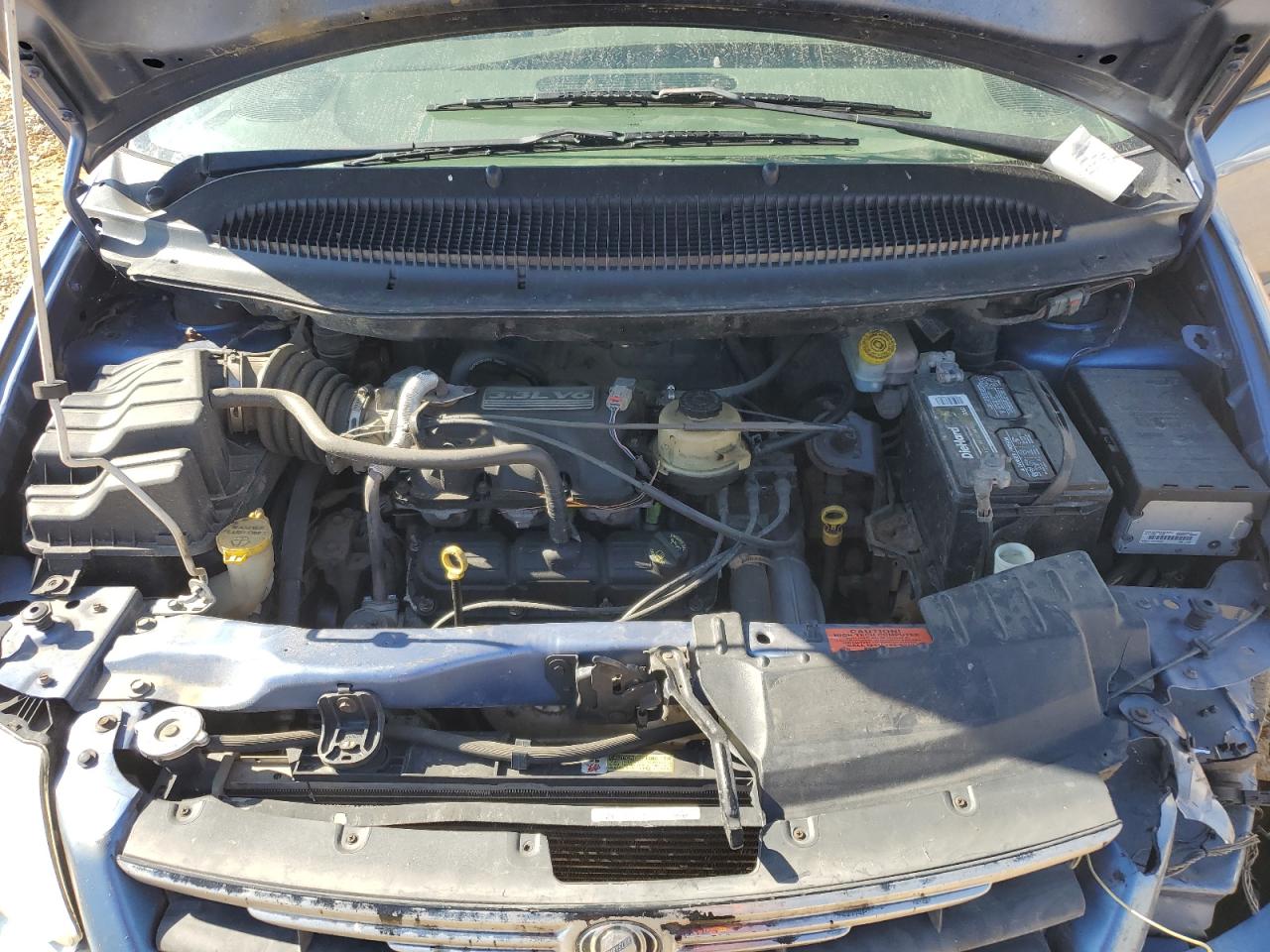 2007 Chrysler Town & Country VIN 2A4GP44R07R330810 Copart auction photo, front end damage thumbnail 13