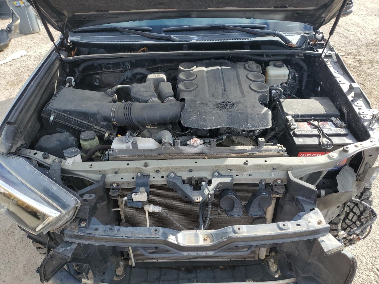 2019 Toyota 4Runner VIN JTEBU5JR5K5632839 Copart auction photo, all over damage thumbnail 12