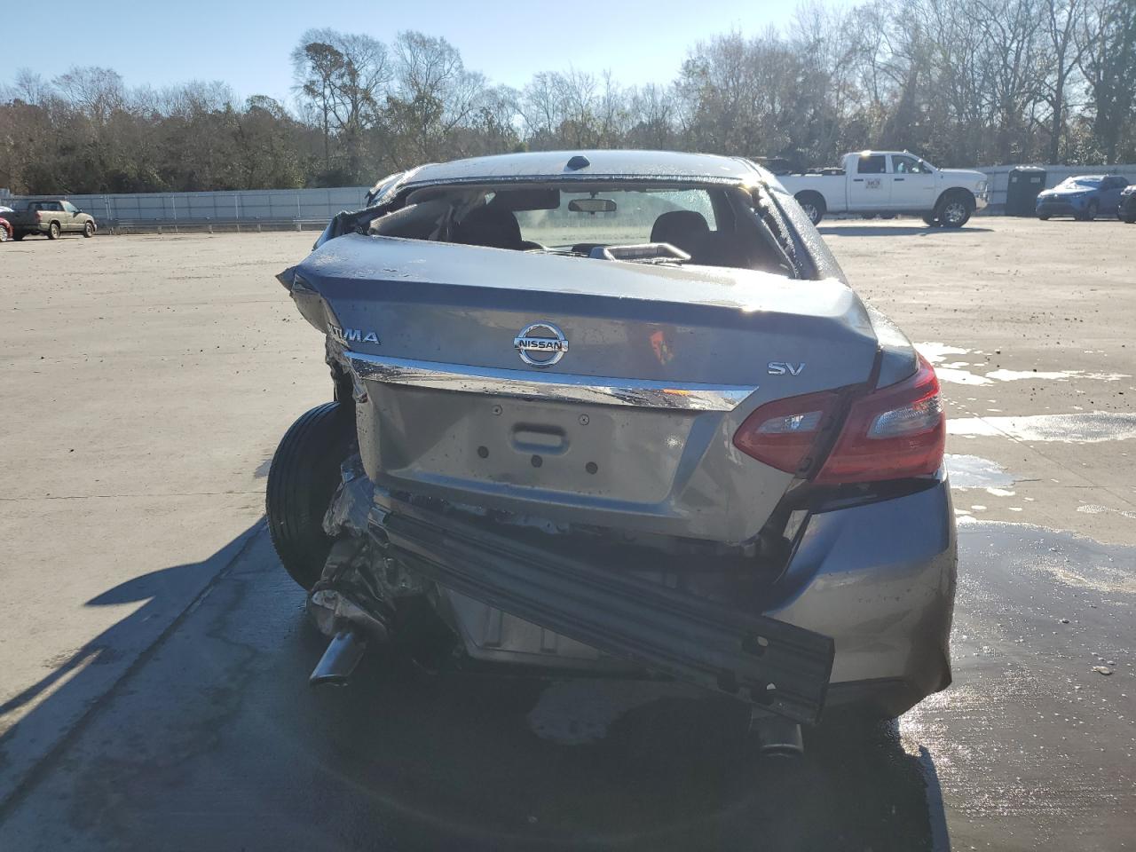 2018 Nissan Altima VIN 1N4AL3AP5JC263938 Copart auction photo, rear end / side damage thumbnail 6