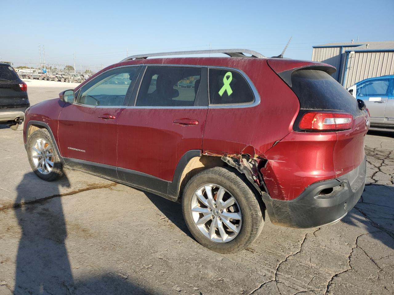 2014 Jeep Grand Cherokee VIN 1C4PJLDB5EW262027 Copart auction photo, rear end damage thumbnail 2