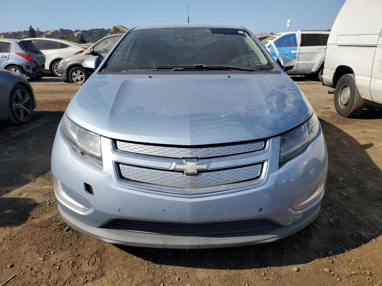 2013 Chevrolet Volt VIN 1G1RH6E48DU110364 Copart auction photo, side damage thumbnail 5