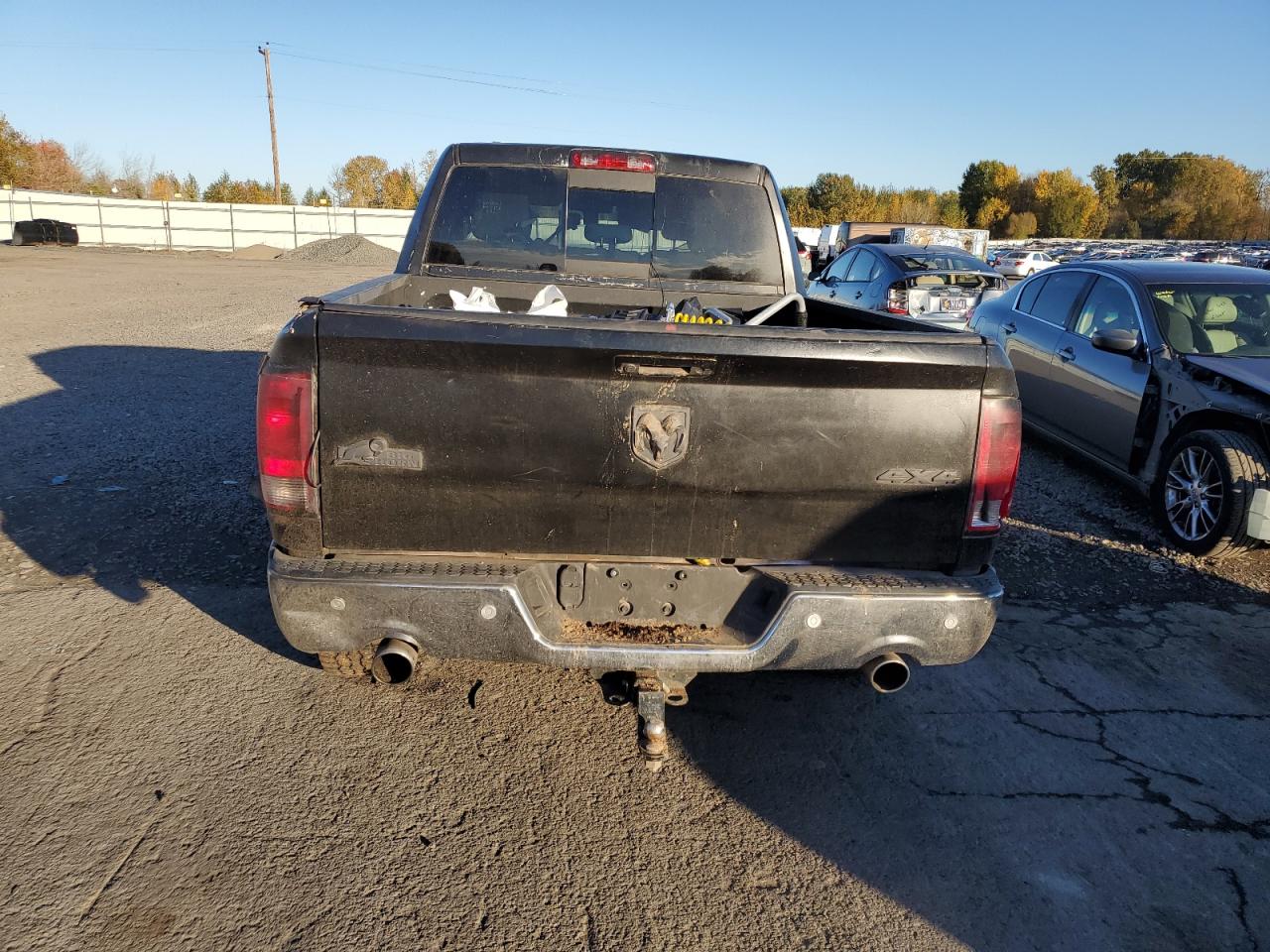 2016 RAM 1500 VIN 1C6RR7GT7GS116565 Copart auction photo, biohazard/chemical / vandalism damage thumbnail 6