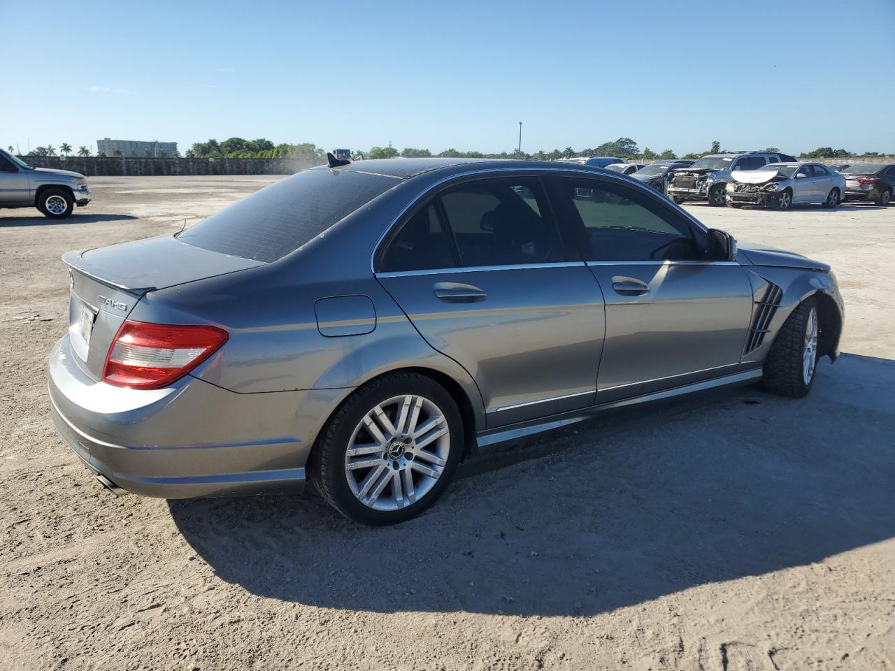 2008 Mercedes-Benz C-klasse VIN WDDGF56X88F150404 Copart auction photo, front end damage thumbnail 3