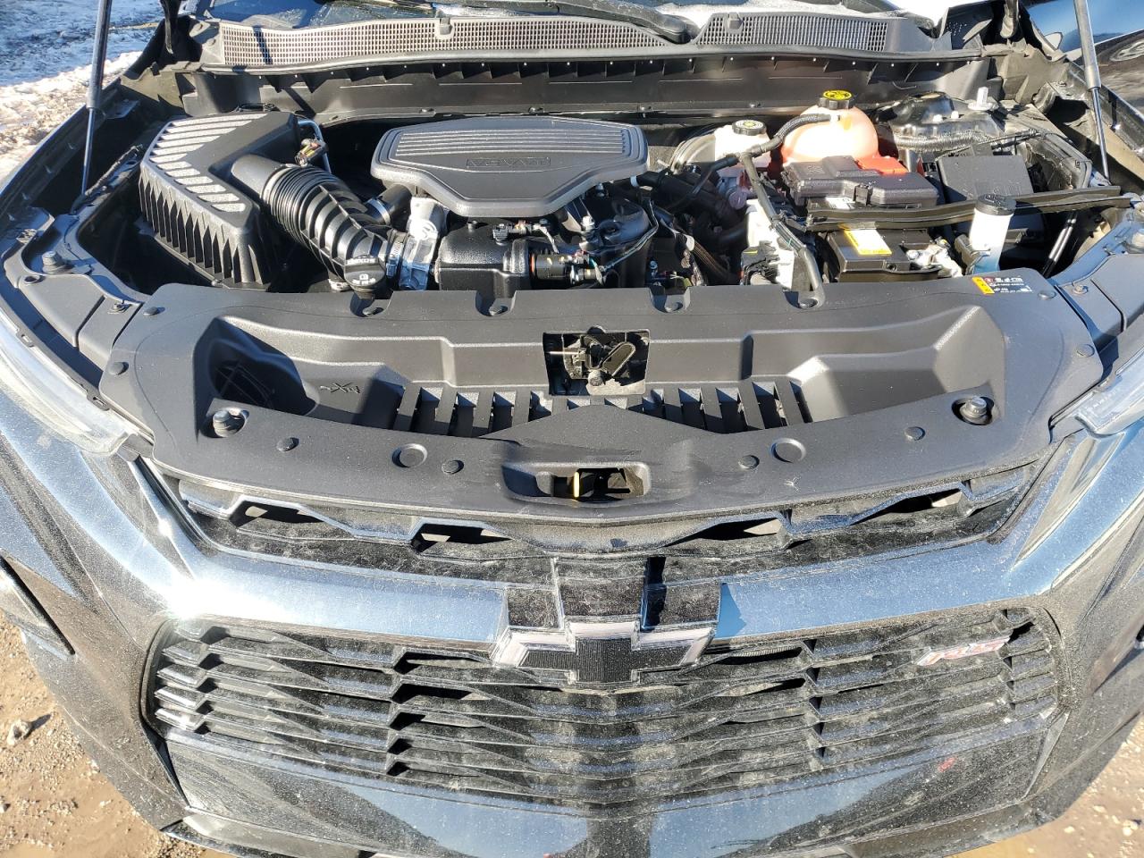 2020 Chevrolet Blazer VIN 3GNKBERS2LS617604 Copart auction photo, side / rear end damage thumbnail 12