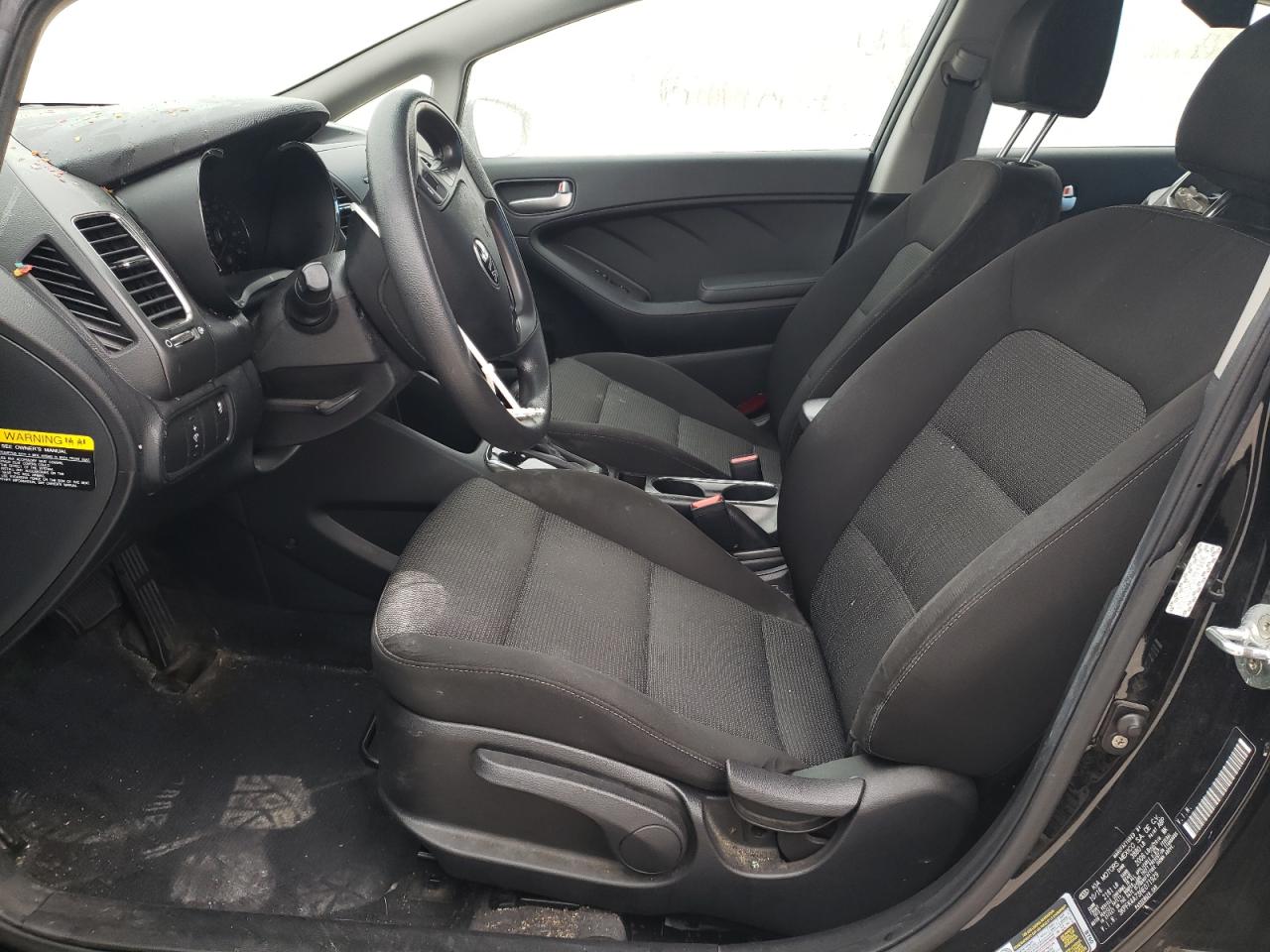2017 KIA Forte VIN 3KPFK4A73HE071929 Copart auction photo, rear end damage thumbnail 7