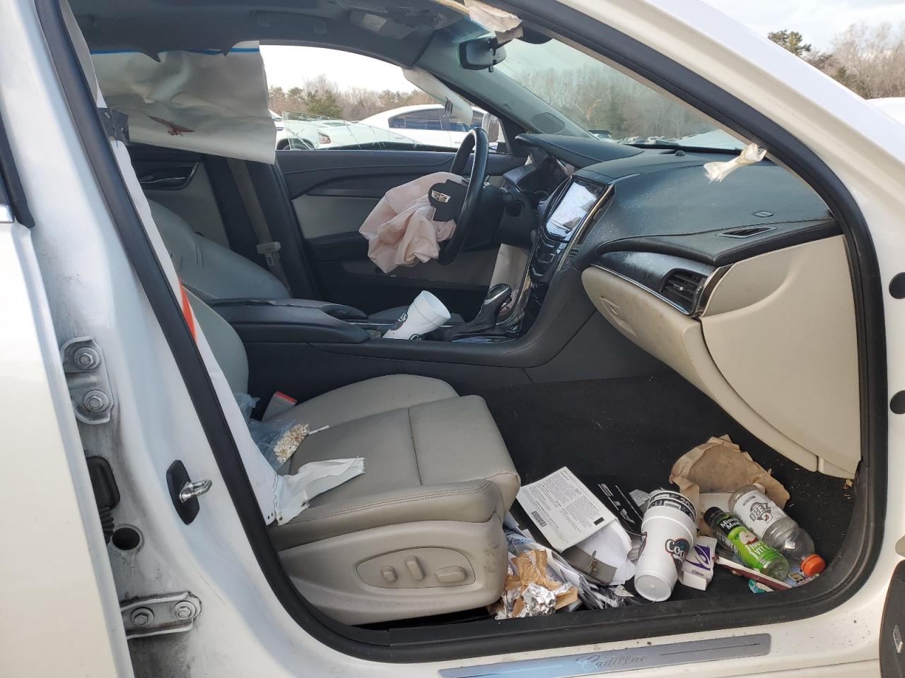 2015 Cadillac ATS VIN 1G6AA5RA3F0114449 Copart auction photo, all over damage thumbnail 7