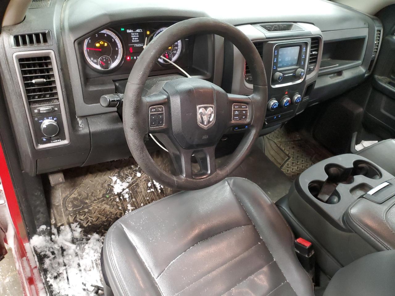 2017 RAM 1500 VIN 1C6RR7FG8HS741224 Copart auction photo, side damage thumbnail 8