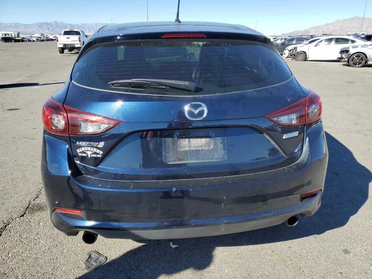 2018 Mazda 3 VIN 3MZBN1L32JM272048 Copart auction photo, side damage thumbnail 6