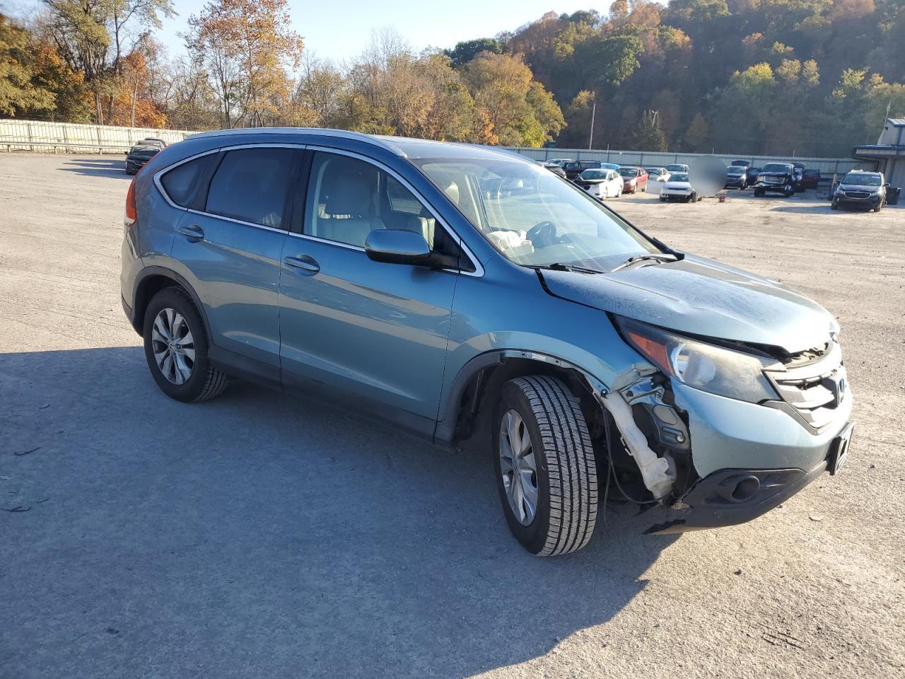 2013 Honda CR-V VIN 5J6RM4H75DL062285 Copart auction photo, front end / mechanical damage thumbnail 4