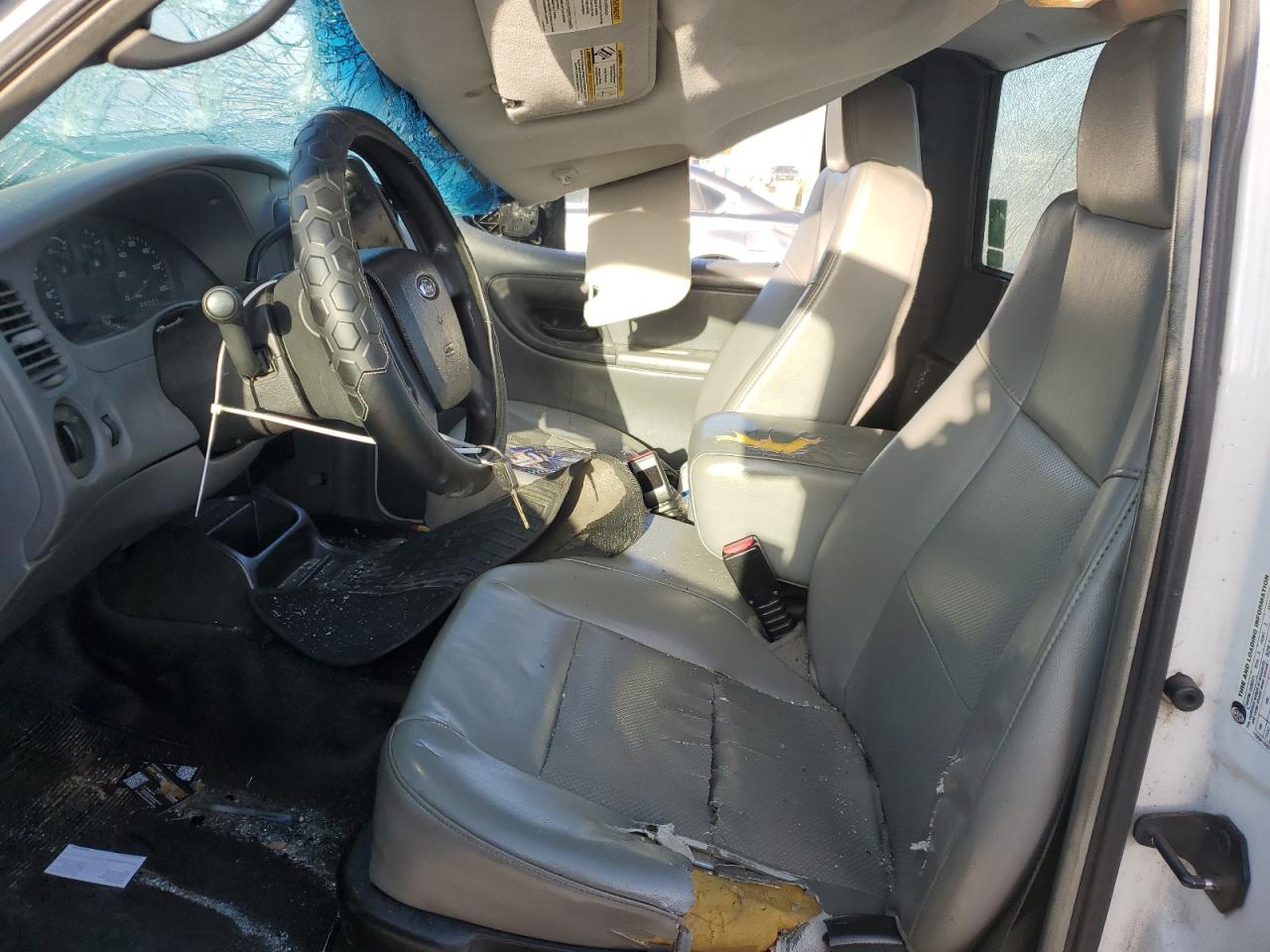 2008 Ford Ranger VIN 1FTYR10D48PA01396 Copart auction photo, top/roof / side damage thumbnail 7