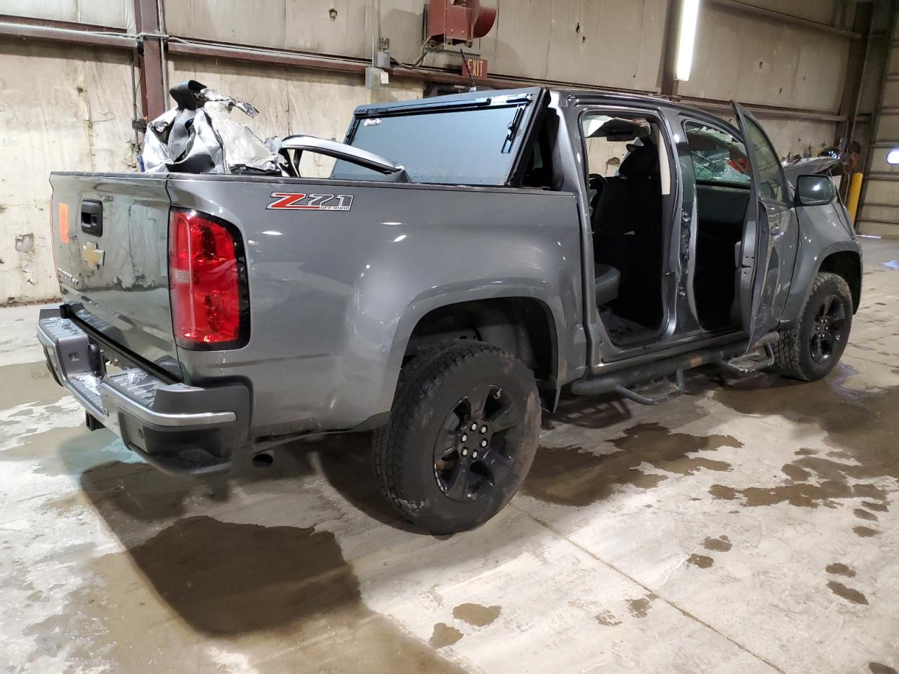2019 Chevrolet Colorado VIN 1GCGTDEN4K1194451 Copart auction photo, all over / undercarriage damage thumbnail 3