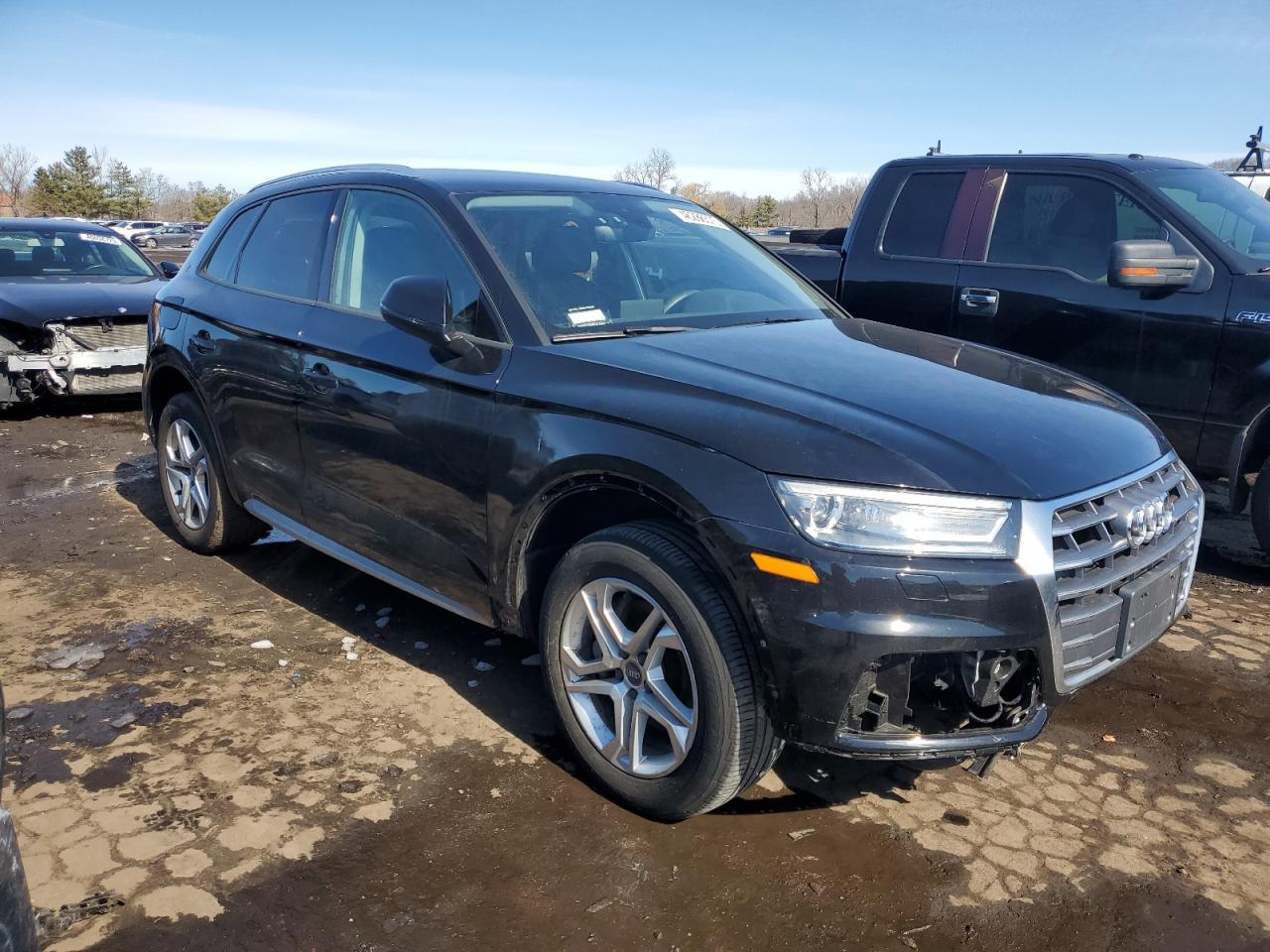 2018 Audi Q5 VIN WA1ANAFY5J2154700 Copart auction photo, undercarriage damage thumbnail 4