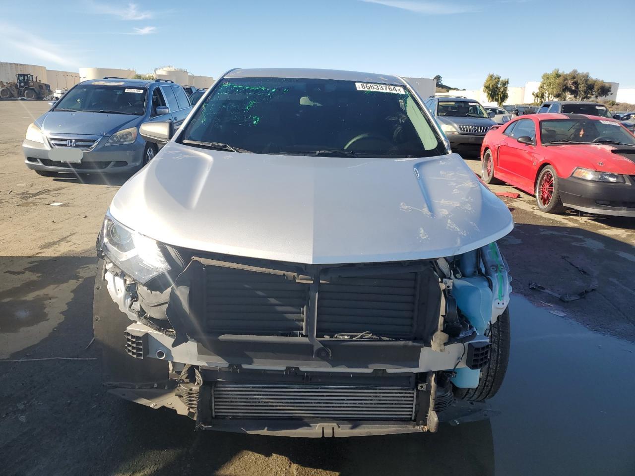 2021 Chevrolet Equinox VIN 3GNAXHEVXMS164185 Copart auction photo, all over damage thumbnail 5