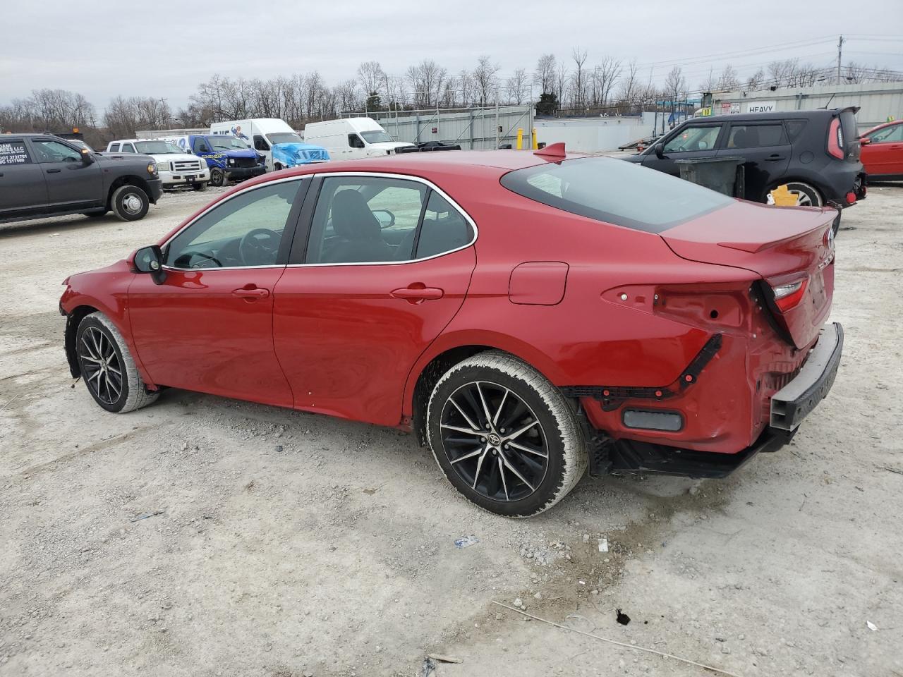 2021 Toyota Camry VIN 4T1G11AK6MU402603 Copart auction photo, front end / rear end damage thumbnail 2