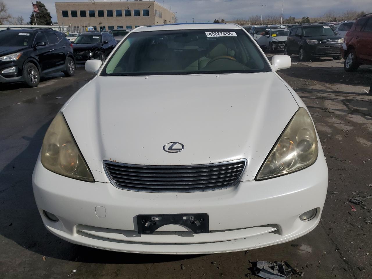 2005 Lexus ES VIN JTHBA30G855115457 Copart auction photo, side damage thumbnail 5