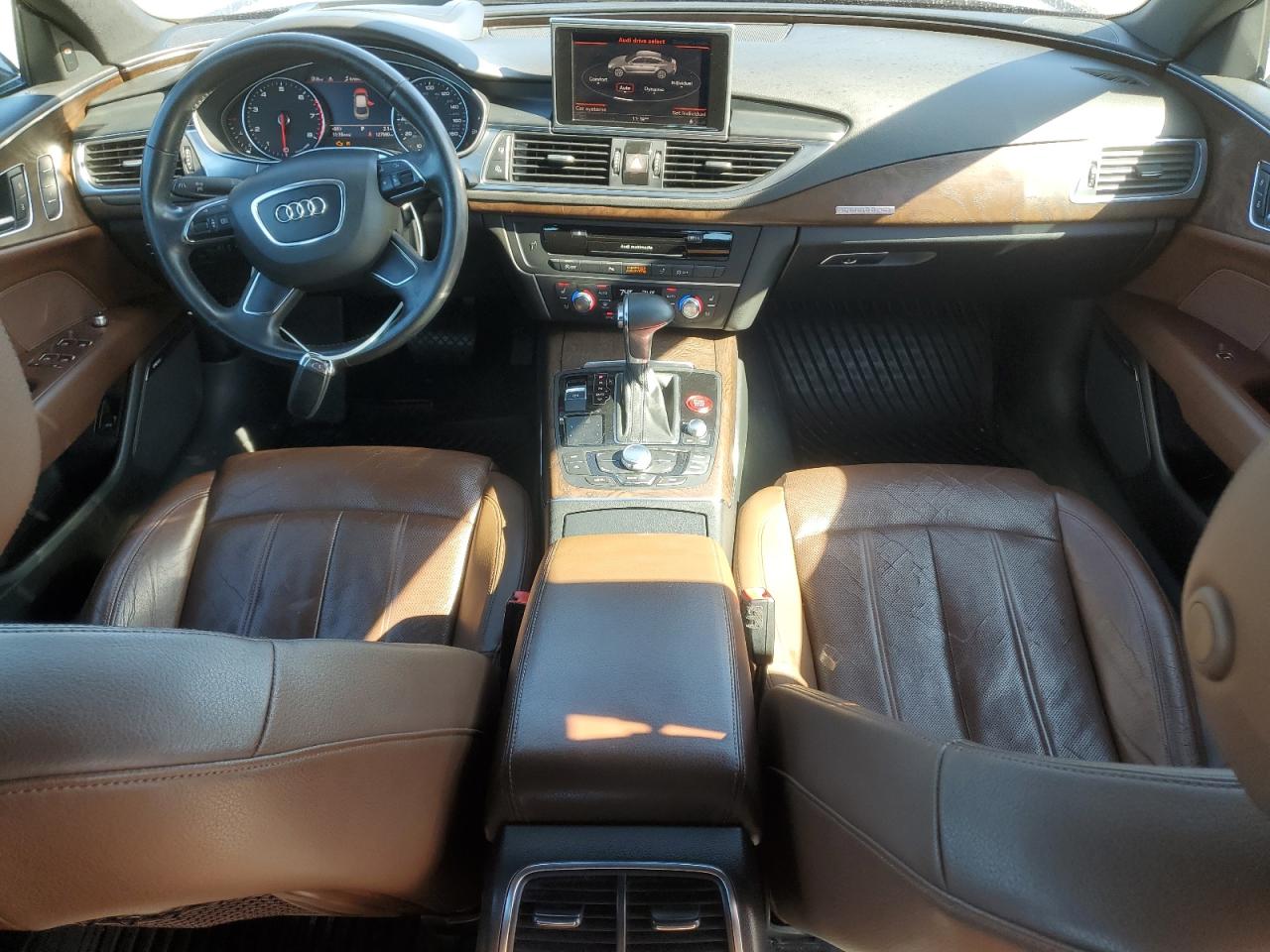 2013 Audi A7 VIN WAU3GBFC4DN073870 Copart auction photo, front end / mechanical damage thumbnail 8