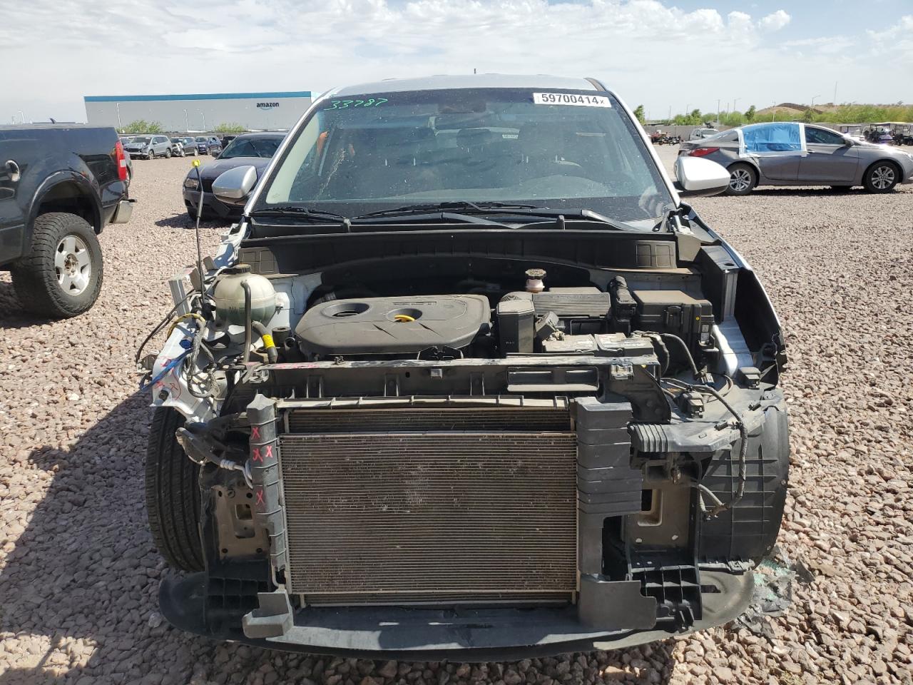 2018 Hyundai Tucson VIN KM8J2CA47JU778948 Copart auction photo, all over damage thumbnail 5